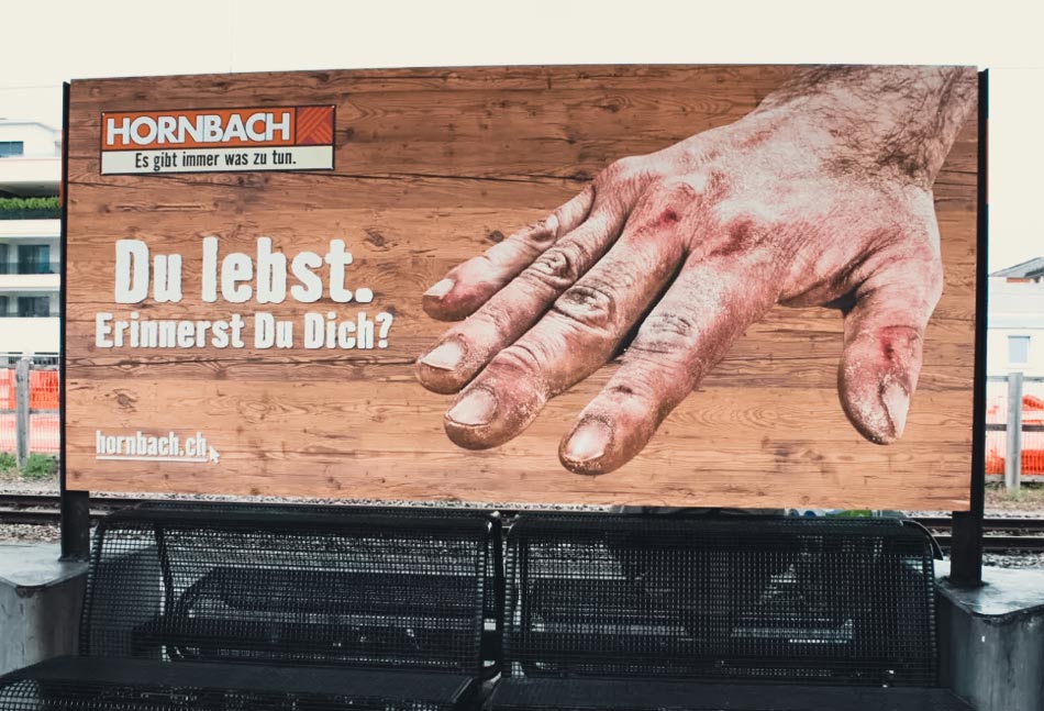 Hornbach Out-Of-Home Du Lebst